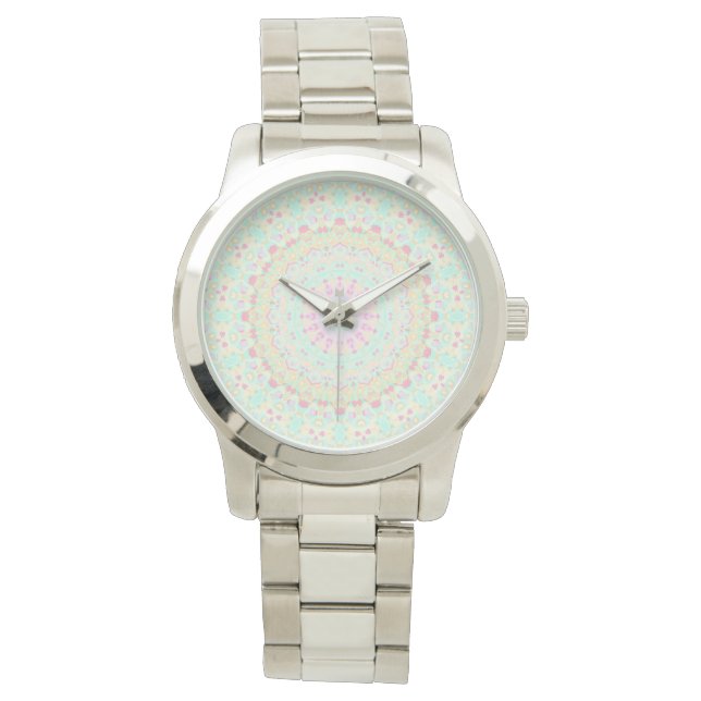 Colourful Mandala   Watch (Front)