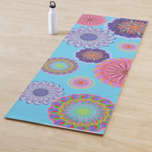 Colourful Mandalas Yoga Mat (In Situ)