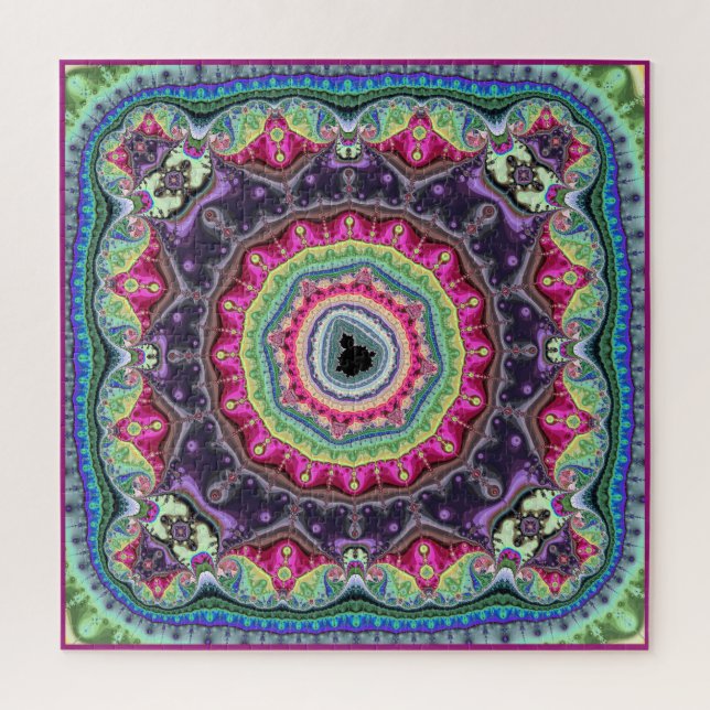 Colourful Mandelbrot Jigsaw Puzzle (Vertical)