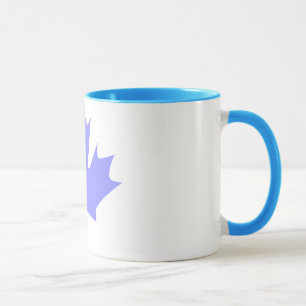 colourful maple leaf - mugs