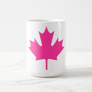 colourful maple leaf - mugs