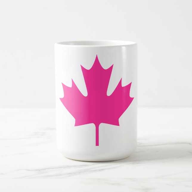 colourful maple leaf - mugs (Center)