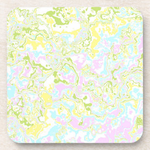 Colourful Marble 3 Coaster