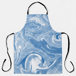 Colourful Marble Art Pattern. Apron