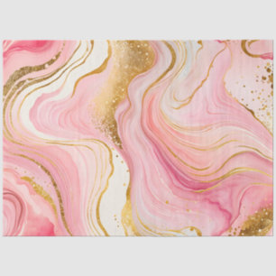 Colourful Marble Ink Art Tissue Paper