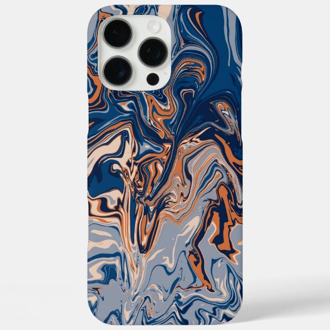 Colourful marble - papaer marbling style Case-Mate iPhone case (Back)