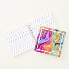 Colourful Marble Personalised Sketch