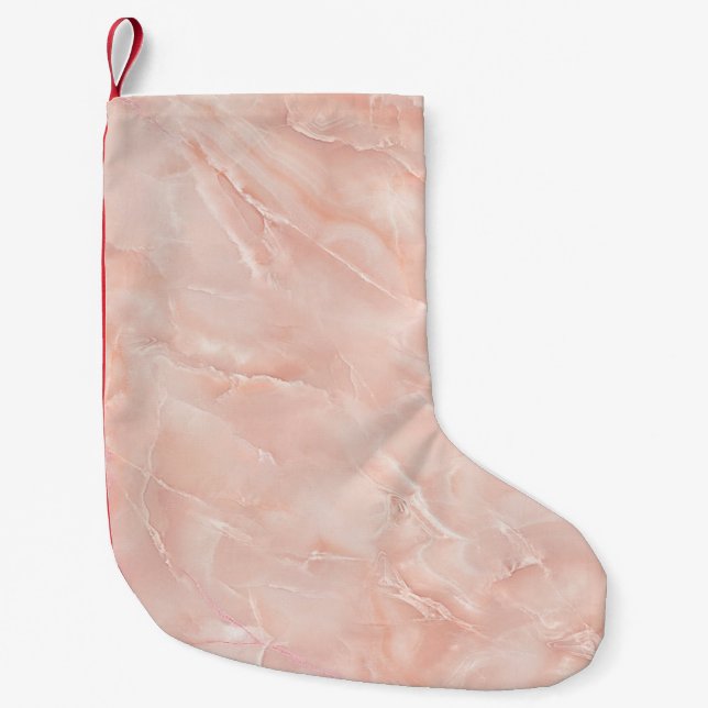colourful marble texture and backgroundabstract, a small christmas stocking (Front)
