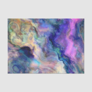 Colourful marble tissue paper