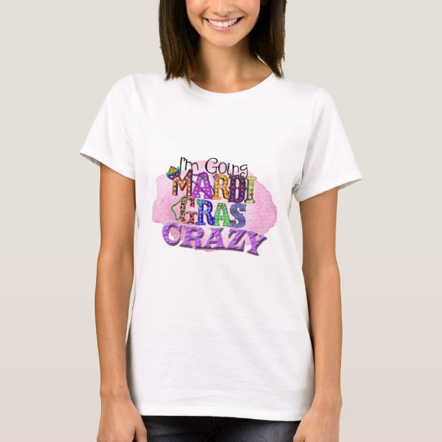 Colourful Mardi Gras t-Shirt (Front)