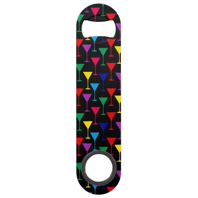 Colourful Martini Cocktail Pattern (Front)
