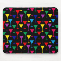 Colourful Martini Cocktail Pattern