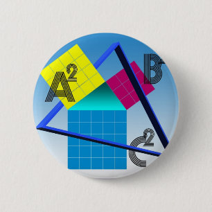 Colourful Mathematics 6 Cm Round Badge