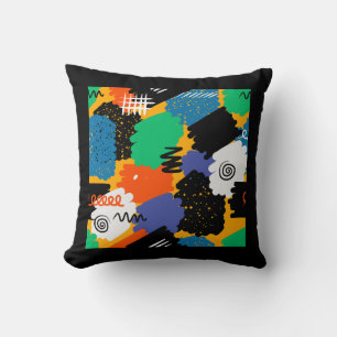 Colourful Maximalist Design Cushion