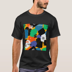 Colourful Maximalist Design T-Shirt