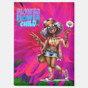 Colourful-Me Hippie Chic Magnet