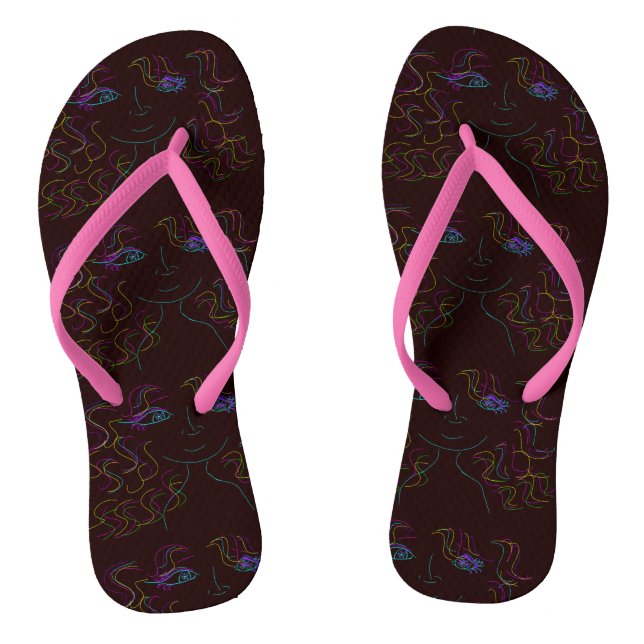Colourful Me Thongs (Footbed)