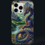 Colourful, Mediaeval Dragon castle iPhone 15 Pro Max Case<br><div class="desc">.</div>