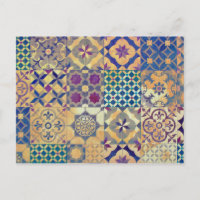 Colourful Mediterranean & Aegean traditional tiles