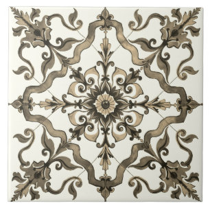 Colourful,Mediterranean,mosaic,,neutral,green  Ceramic Tile