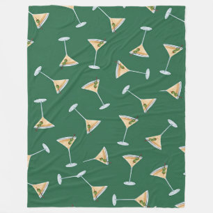 Colourful Mediterranean Summer Collage Pattern C Fleece Blanket