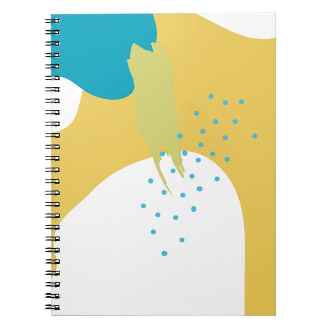 Colourful Memphis design background vintage80's, 9 Notebook (Front)