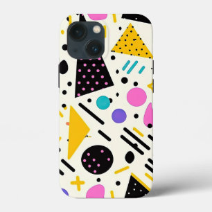 Colourful Memphis Pattern iPhone 13 Mini Case