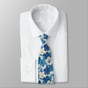 Colourful Mens Fashion Tropical Flower Tie