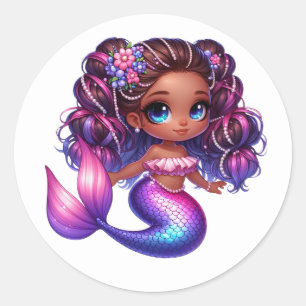 Colourful Mermaid Stickers