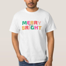 Colourful Merry and Bright Bold Christmas