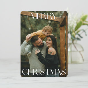 Colourful Merry Christmas Card