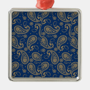 Colourful metal ornament