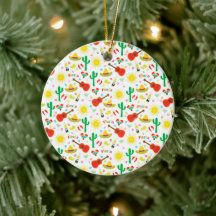 Colourful Mexican Christmas Ornament