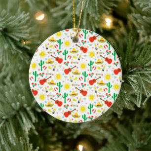 Colourful Mexican Christmas Ornament