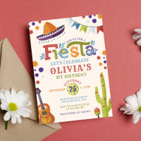 Colourful Mexican Fiesta First Birthday