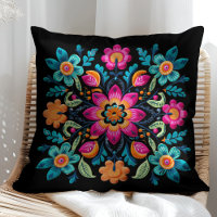 Colourful Mexican Floral Fiesta Patter