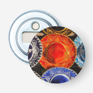 Colourful Mexican sombreros Bottle Opener