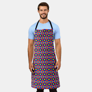 Colourful Mexican Tile Pattern Apron