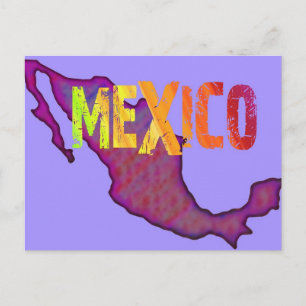 Colourful Mexico Postcard