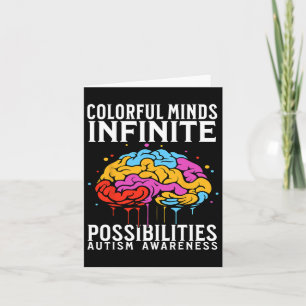 Colourful Minds Autism Awareness Kids Support Gift Card