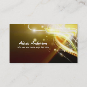 colourful miracle business card