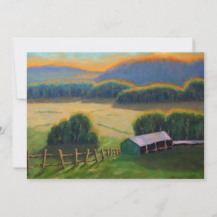 Colourful Missouri Ozark Mountain Birthday Invitation