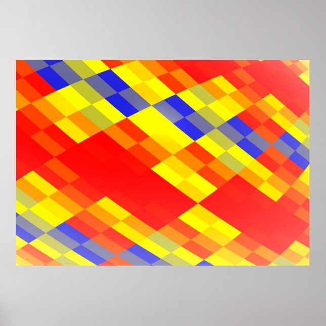 Colourful mix abstract background desingabstract,b poster (Front)