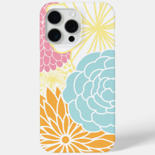 Colourful Mod Florals iPhone 15 Pro Max Case