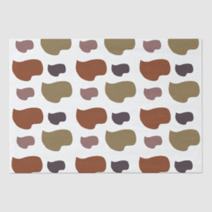 Colourful Modern Abstract Art Tissue Paper