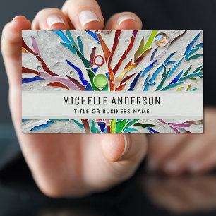 Colourful Modern Business Card