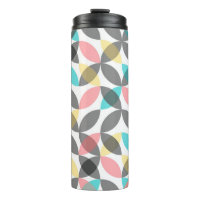 Colourful, modern, cheerful circular geometric