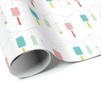 Colourful Modern Chinese Lantern Minimalist Patter
