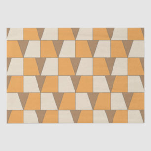 Colourful Modern Contemporary Geometric  Tissue Paper