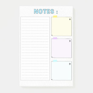 Colourful Modern Cute Paper Notes